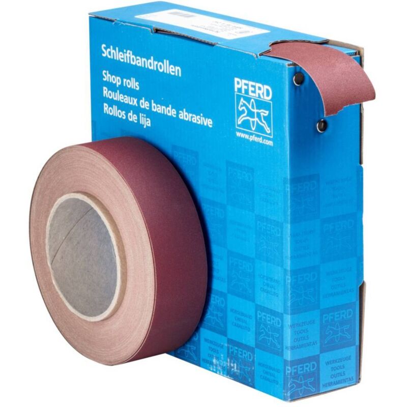 foto del prodotto tools 45016424 rotolo di carta abrasiva dimensione dei grani 240 l x l 25 m x 38 mm 25 m pferd