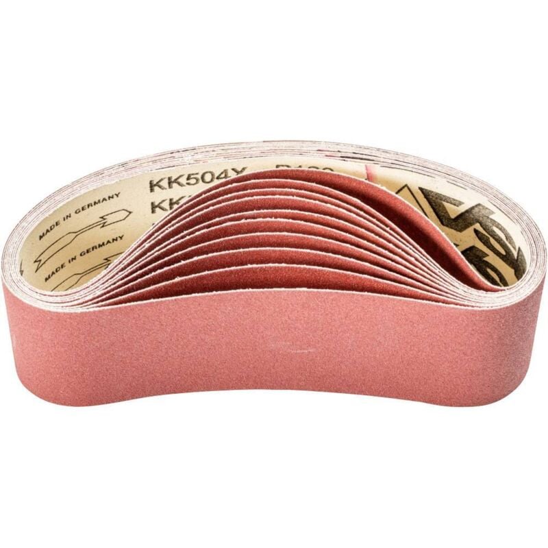 foto del prodotto tools ba 75 533 x a 120 45001112 carta abrasiva a nastro dimensione dei grani 120 l x l 533 mm x 75 mm 10 pz. pferd
