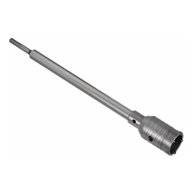 foto del prodotto tools fresa per muro a tazza 45 mm asta prolunga 50 cm per trapano attacco sds plus