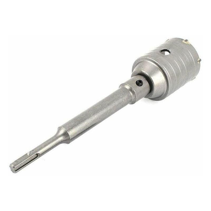 foto del prodotto tools fresa per muro a tazza 55 mm asta prolunga 35 cm attacco trapano sds plus