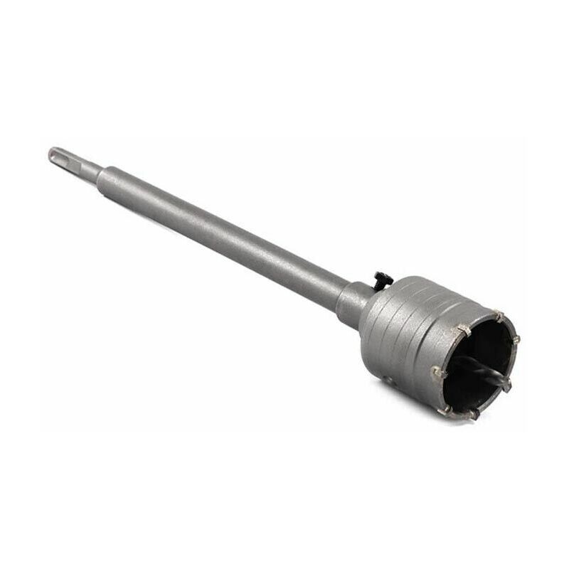 foto del prodotto tools fresa per muro tazza 55 mm asta prolunga 60 cm attacco sds plus da trapano