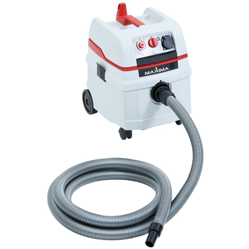 foto del prodotto tooltek aspiratore aspirapolvere aspiraliquidi bidone 25lt 1600w maxima
