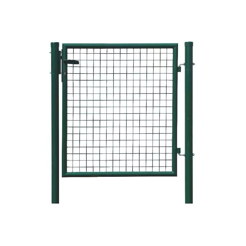 foto del prodotto tooltek cancello elettrosaldato verde 100x100 cm