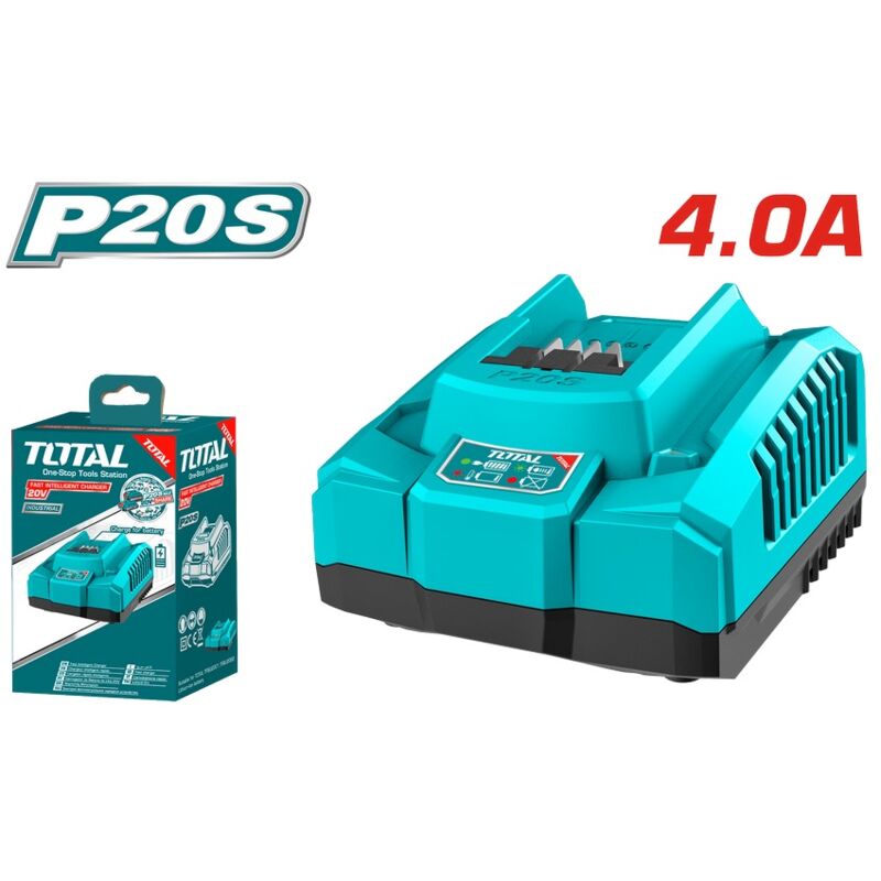 foto del prodotto tooltek caricabatteria rapido 4ah 20v one battery
