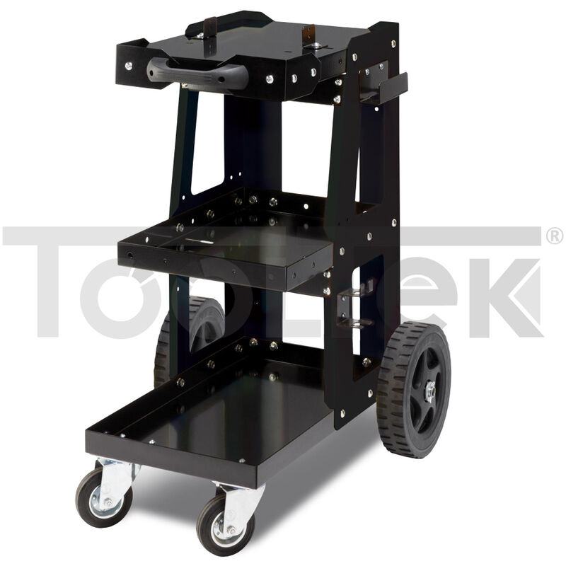 foto del prodotto tooltek carrello trasporto saldatrice 3 piani porta bombola deca