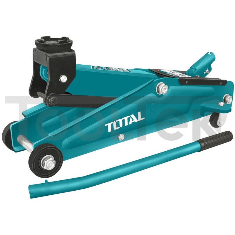 foto del prodotto tooltek - cric auto carrello sollevatore idraulico 3ton 410mm total
