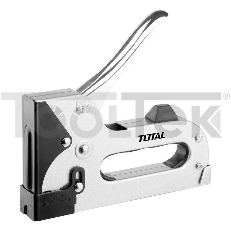 foto del prodotto tooltek graffettatrice chiodatrice manuale sparapunti graffette total