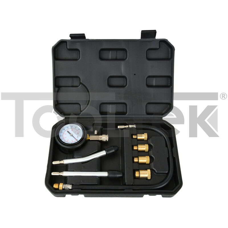 foto del prodotto tooltek kit tester compressione motori benzina 4 tempi misuratore g02502