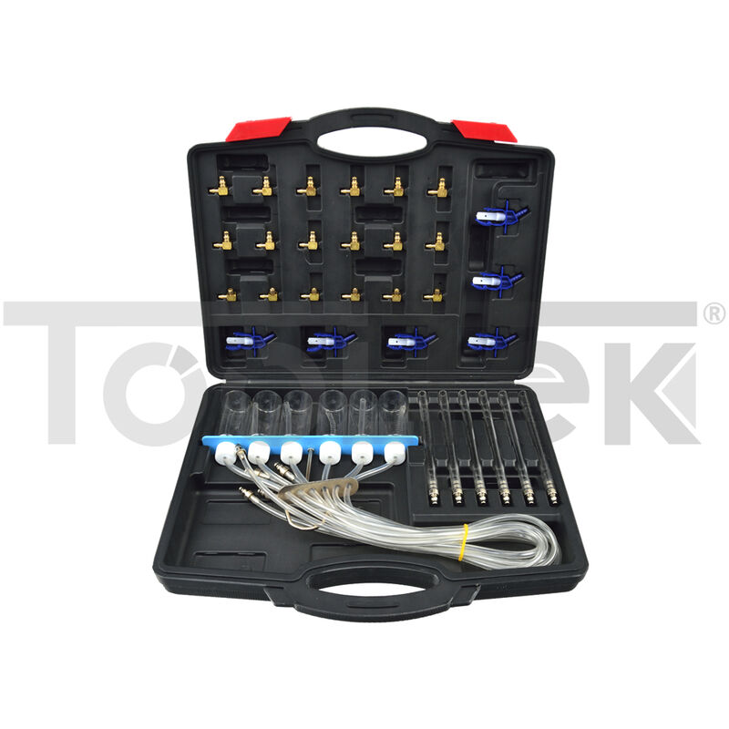 foto del prodotto tooltek kit tester controllo prova iniettori auto motore diesel g02655