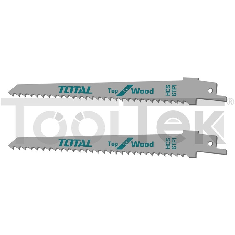 foto del prodotto tooltek lama ricambio sega a gattuccio lame seghetto set 2pz legno total