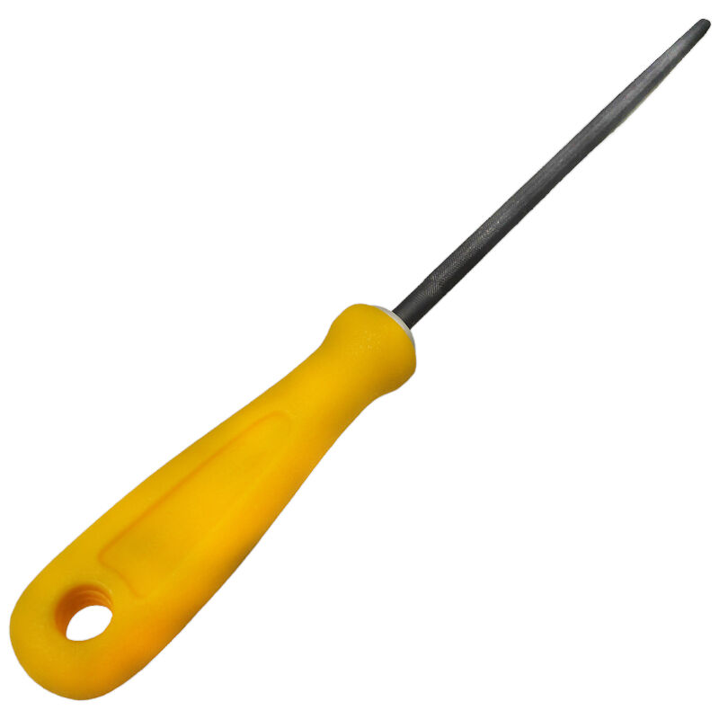 foto del prodotto tooltek lima tonda mezzodolce finitura metalli 6 8 10 150 200 250mm stella bianca, 6 150mm 