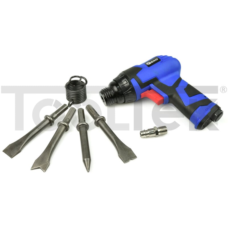 foto del prodotto tooltek martello scalpellatore aria compressa pneumatico 4 punte g03147