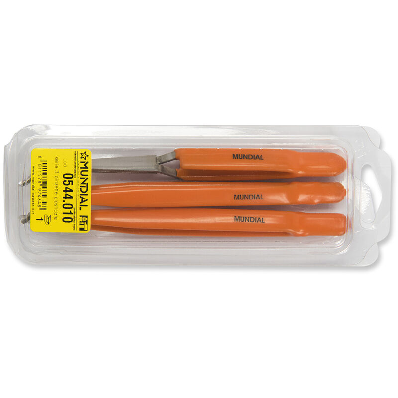 foto del prodotto tooltek serie set pinzette plasticate di precisione 3 pz elettronica modellismo mundial