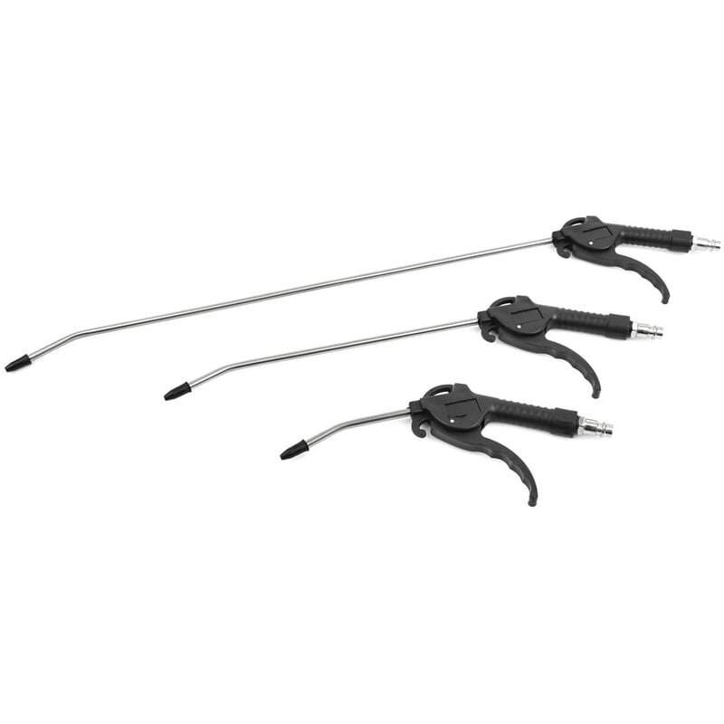 foto del prodotto tooltek set 3pz pistole gonfiaggio ugelli lunghi aria compressa attacco rapido g03127