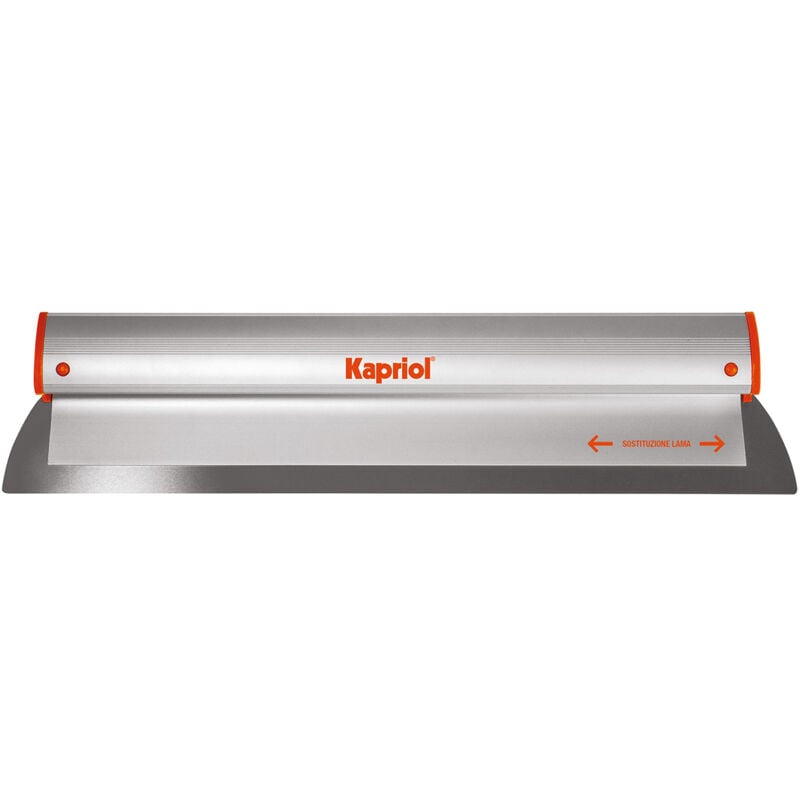foto del prodotto tooltek spatola per rasatura a due mani per stucco lama acciaio 60 80cm kapriol, 60cm 