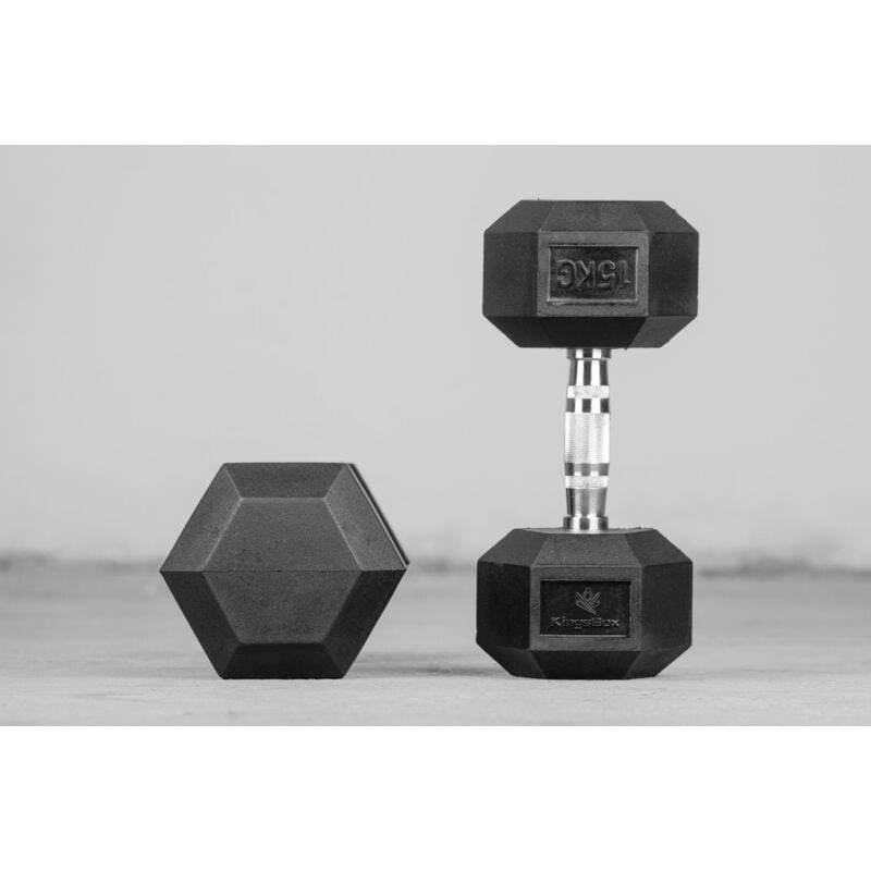 foto del prodotto toorx manubrio fitness esagonale gommato 20kg