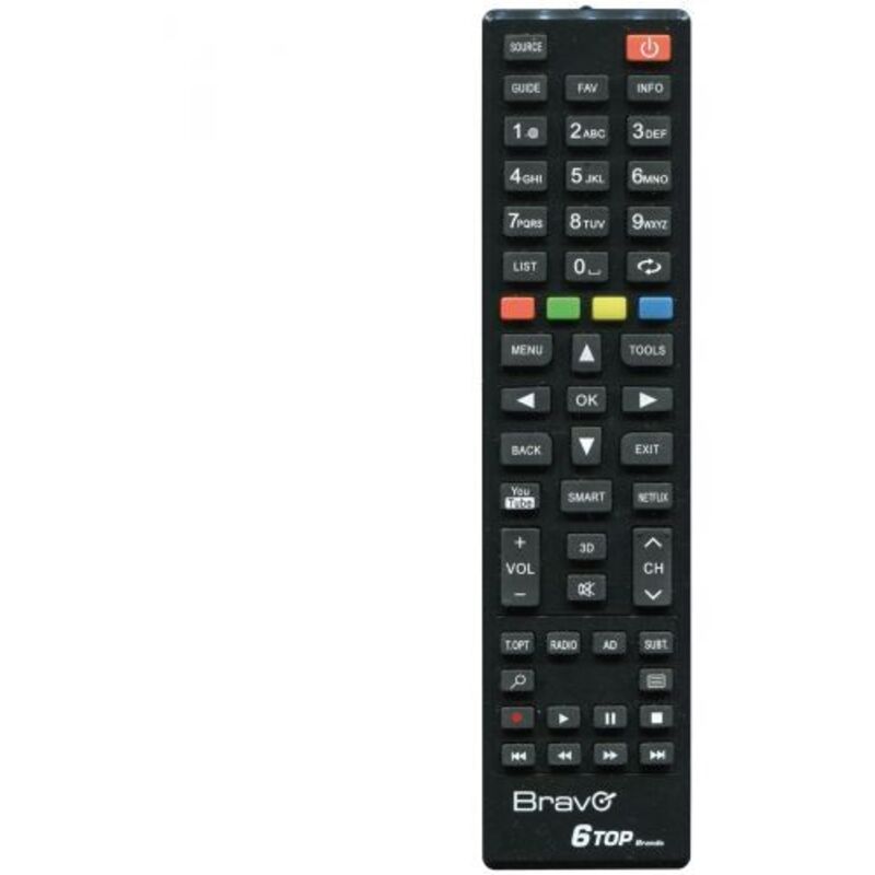 foto del prodotto top brand 6 telecomando universale tv per le 6 marche leader bravo