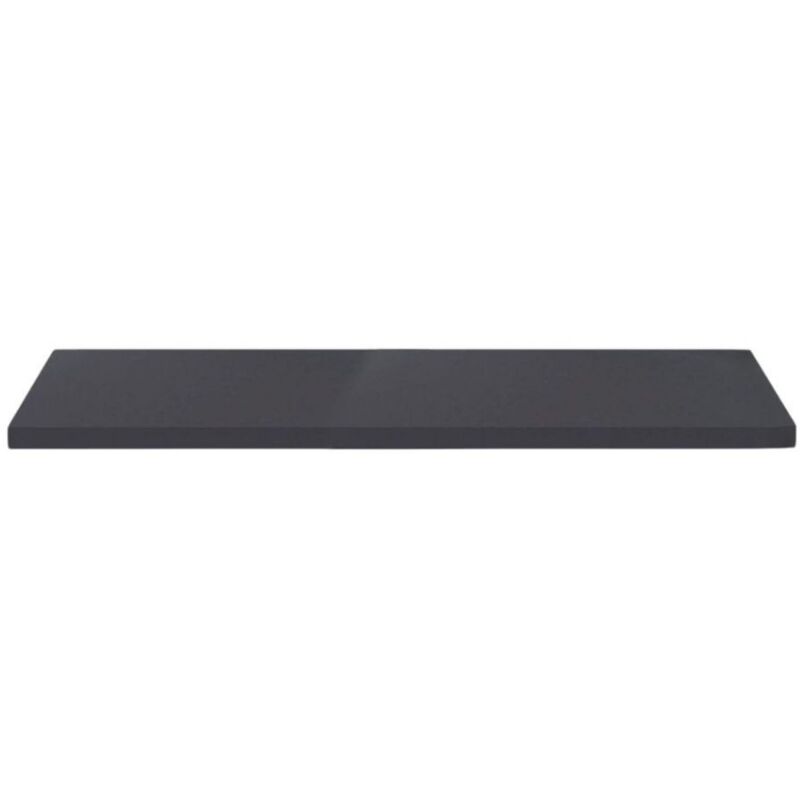 foto del prodotto top cucina colore antracite satinato bordo poliuretano 180x60x3.8h