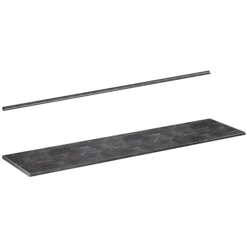 foto del prodotto top cucina r line, antracite, 240 cm vicco