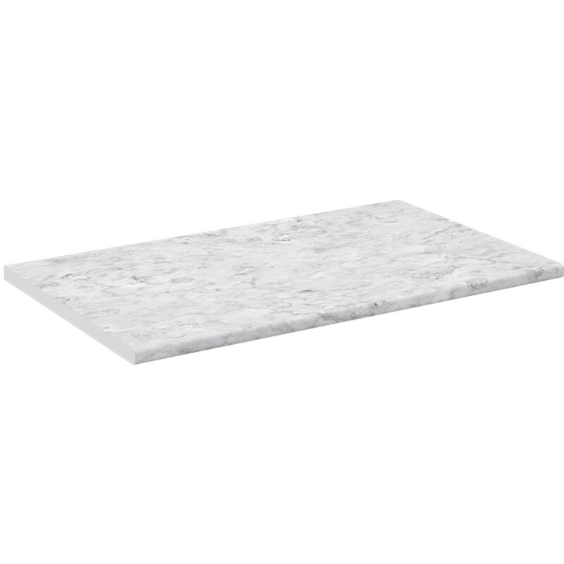 foto del prodotto top cucina r line, bianco marmo, 100 cm vicco