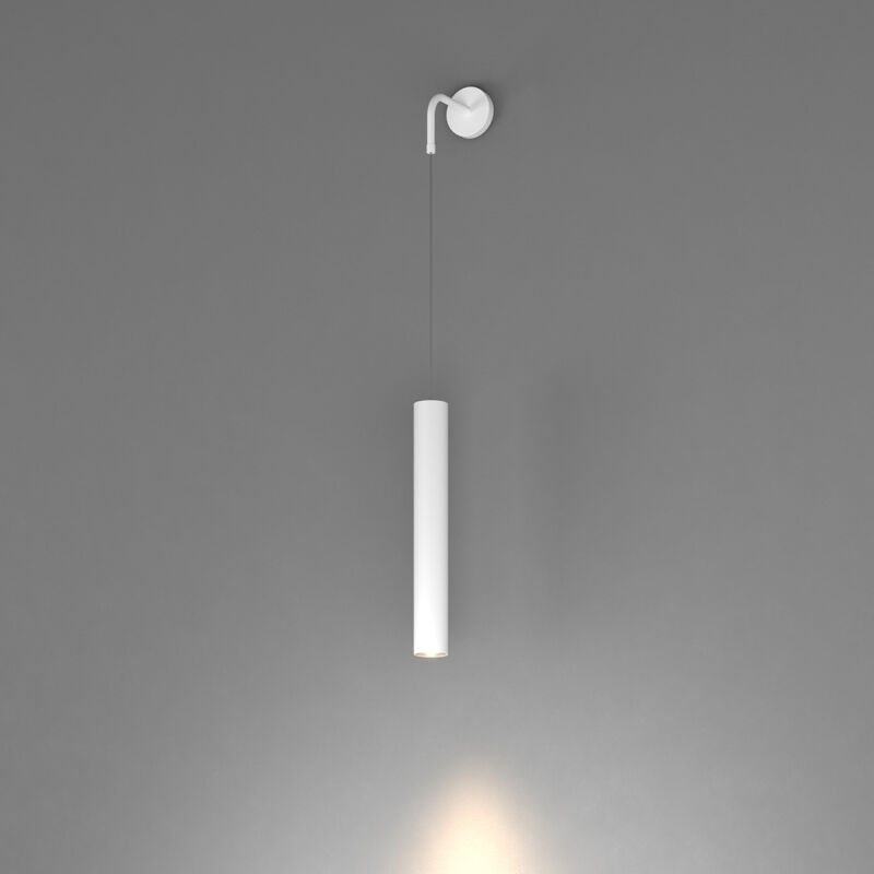 foto del prodotto top light applique industrial minimal xeana metallo bianco 1 luce gu10
