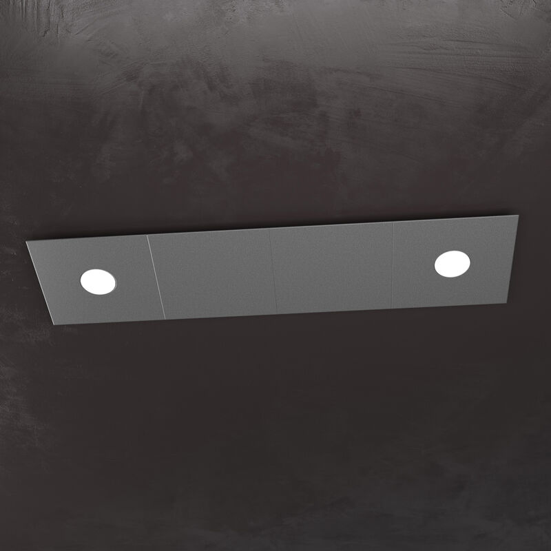 foto del prodotto top light applique moderna 4 moduli eccentric metallo antracite 2 luci gx53