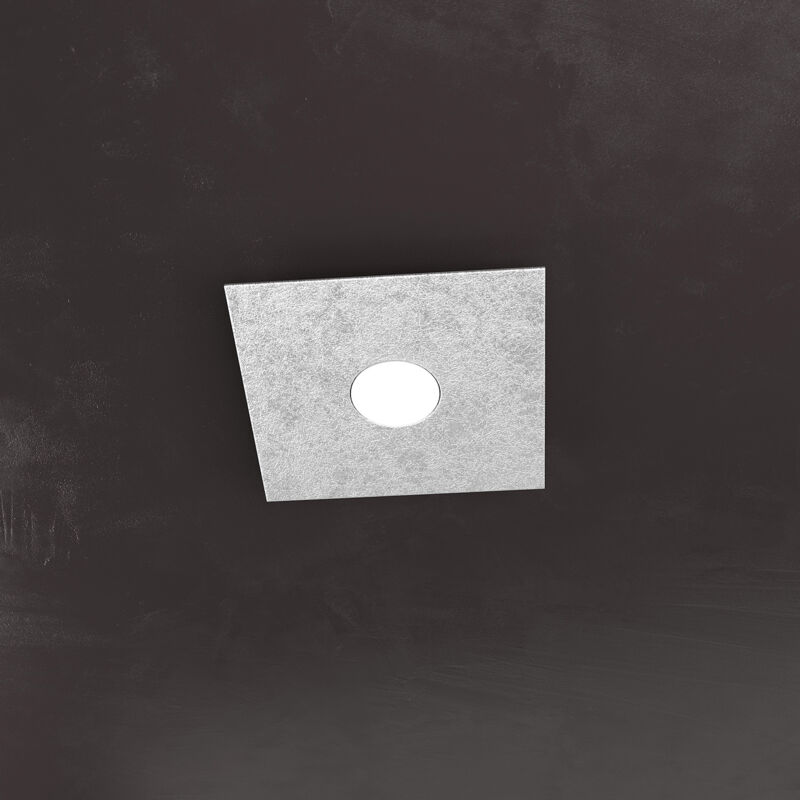 foto del prodotto top light applique moderna eccentric metallo foglia argento 1 luce gx53