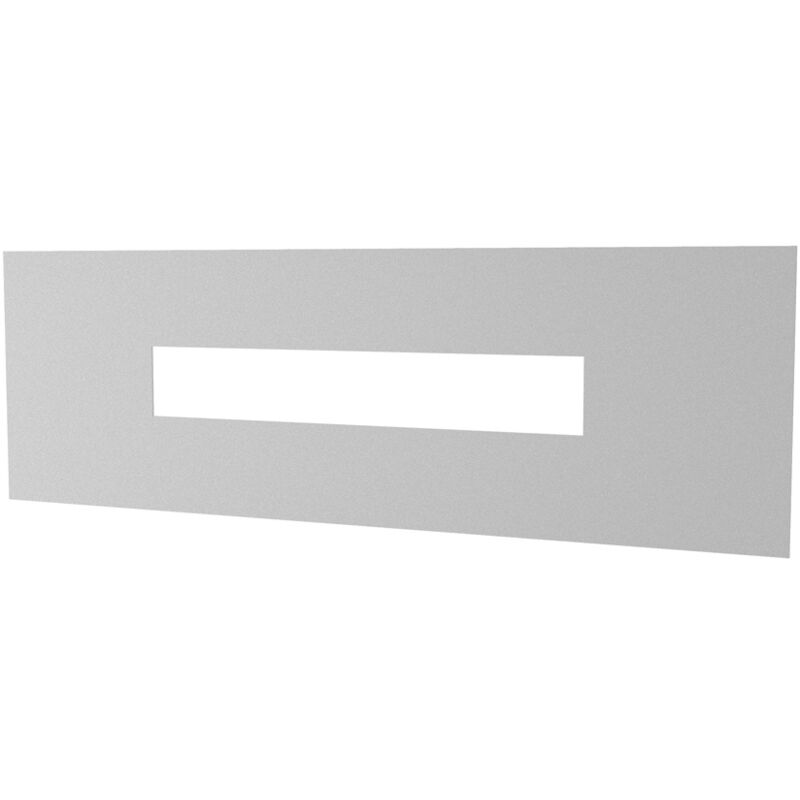 foto del prodotto top light applique moderna rettangolare wally metallo grigio 1 luce 2g11 49cm