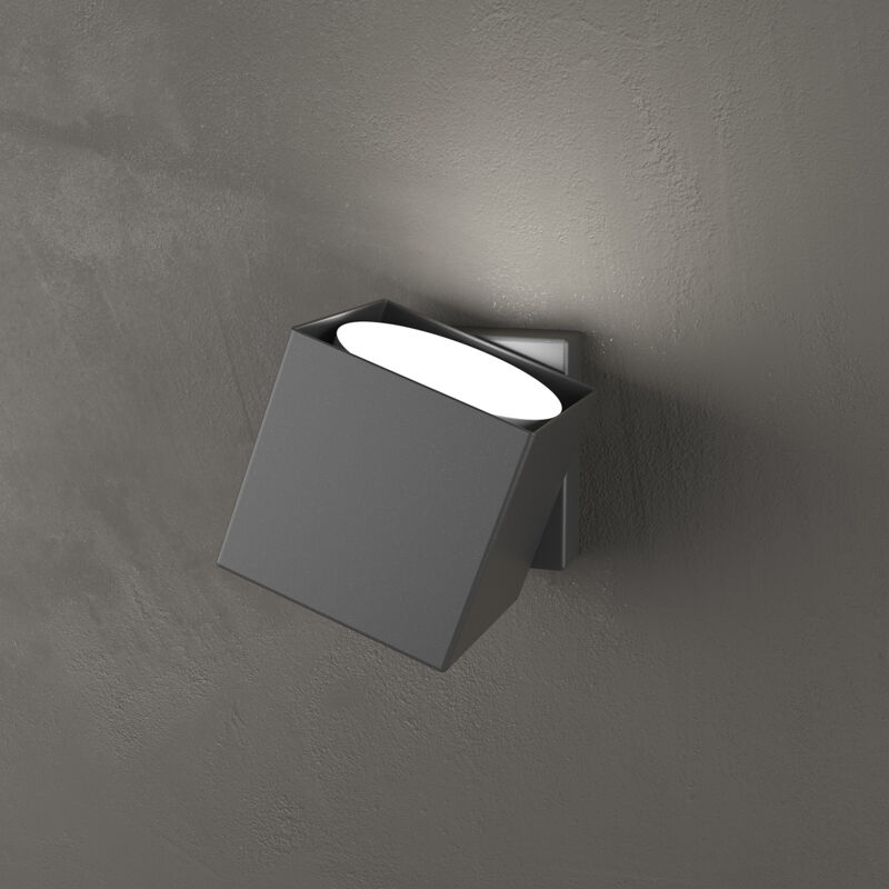 foto del prodotto top light applique moderna rotation metallo antracite 1 luce gx53