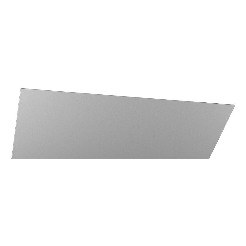 foto del prodotto top light applique moderna rumble metallo grigio 1 luce 2g11 57,5cm