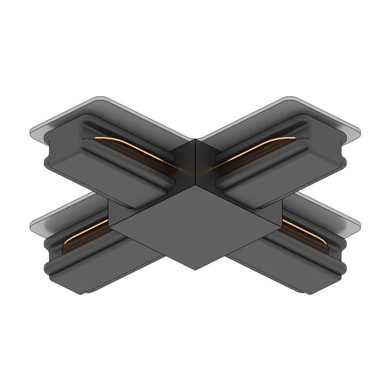 foto del prodotto top light giunto ad x elettrificato mono nero serie mono