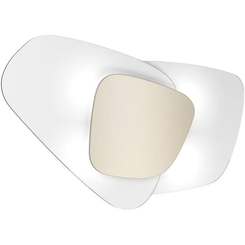 foto del prodotto top light plafoniera contemporanea strategy metallo sabbia 4 luci e27