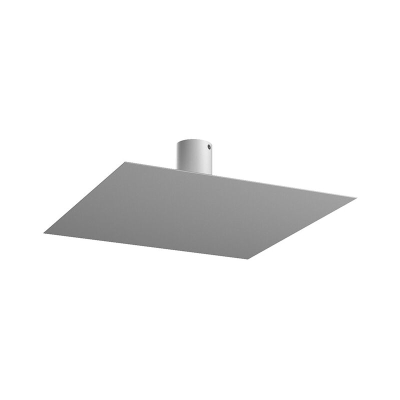 foto del prodotto top light plafoniera moderna floppy metallo grigio 4 luci gx53 38cm
