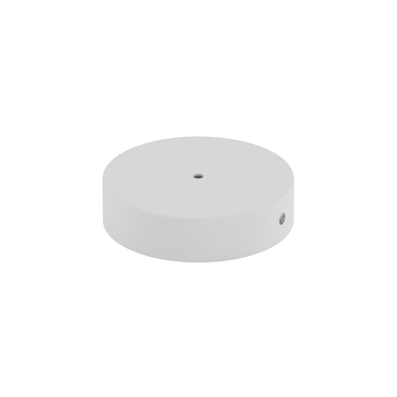 foto del prodotto top light rosone serracavo interno metallo bianco 1 foro d8cm