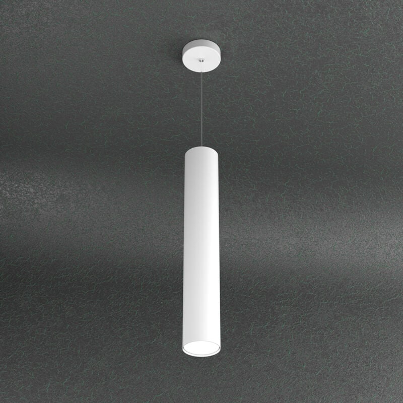 foto del prodotto top light sospensione moderna cloud metallo bianco 1 luce gx53 50cm