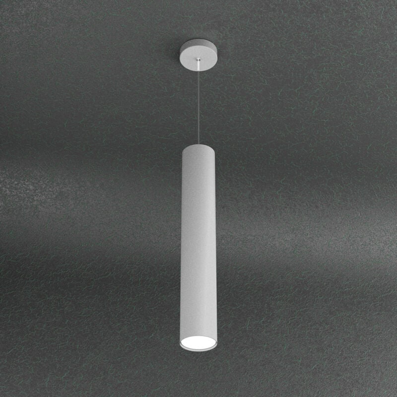 foto del prodotto top light sospensione moderna cloud metallo grigio 1 luce gx53 50cm