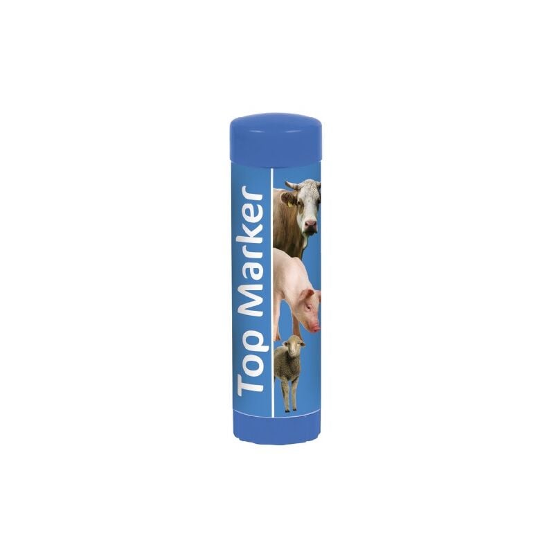 foto del prodotto top marker pencil contrassegnato bestiame, blu, 60 ml kerbl