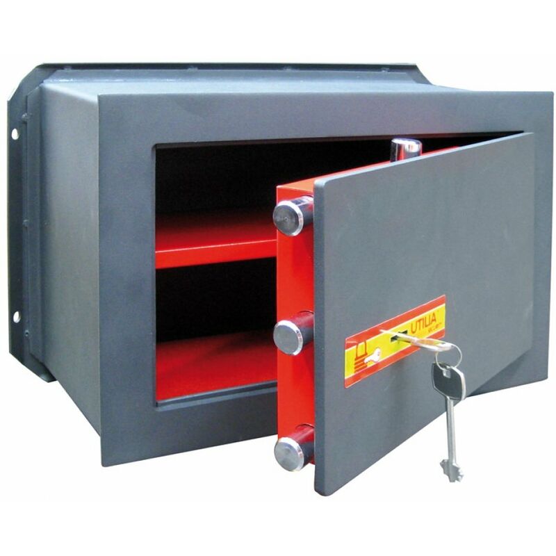 foto del prodotto top security cassaforte da muro 2 catenacci mm. 260x155x180 h