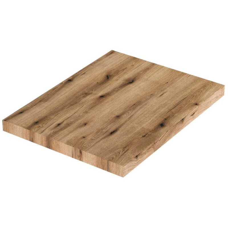 foto del prodotto top sospeso per lavabo bagno 60cm in rovere naturale