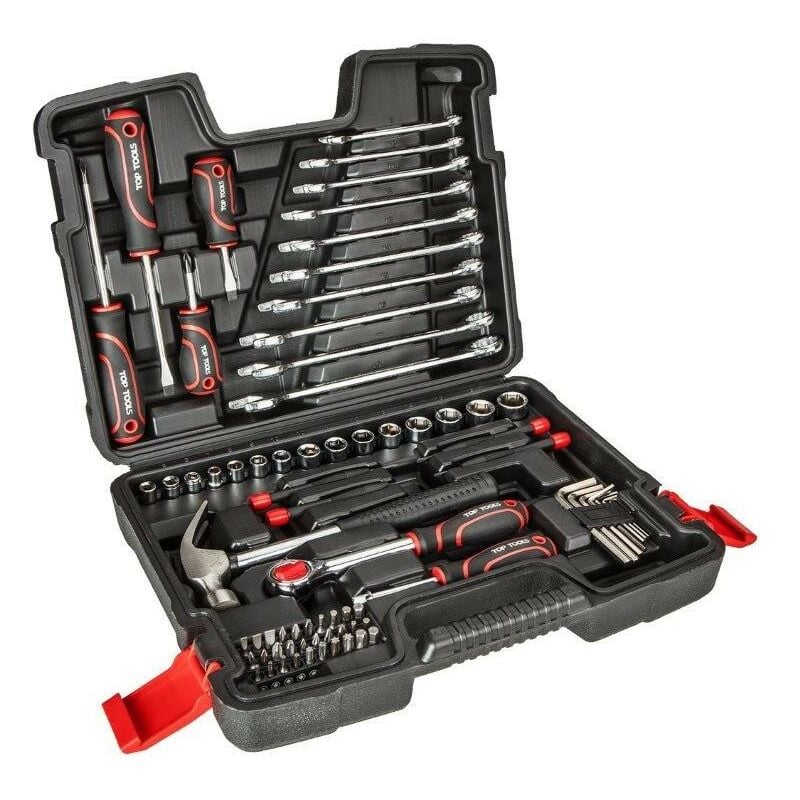 foto del prodotto top tools set di utensili 1 4 3 8 73pz