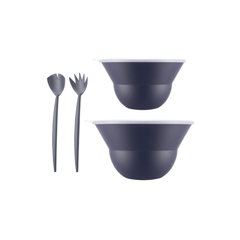 foto del prodotto topee 2 insalatiere 3,0 l e 4,9 l con coperchio in plastica posate b k2551 540 143s 1 bodum