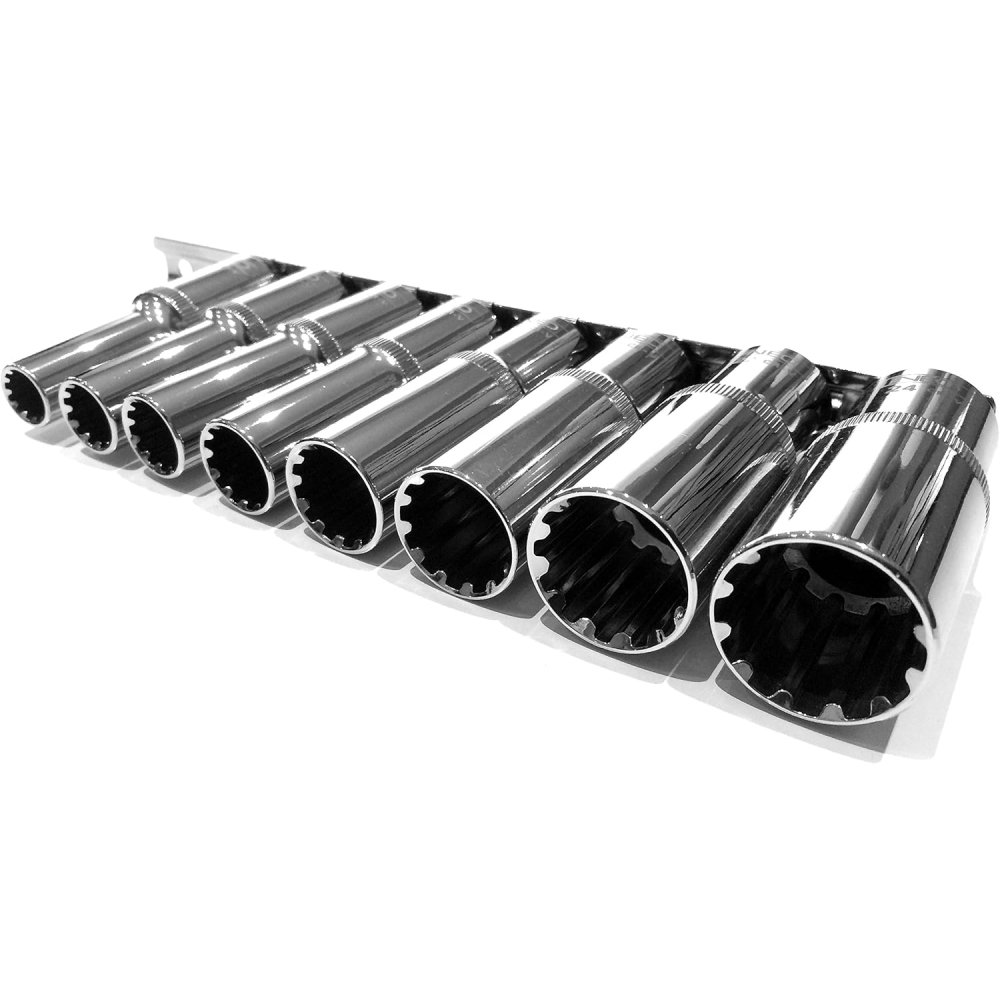 foto del prodotto topex 08-650 chiave buss.spline e profonda 1/2 8 pezzi assortit