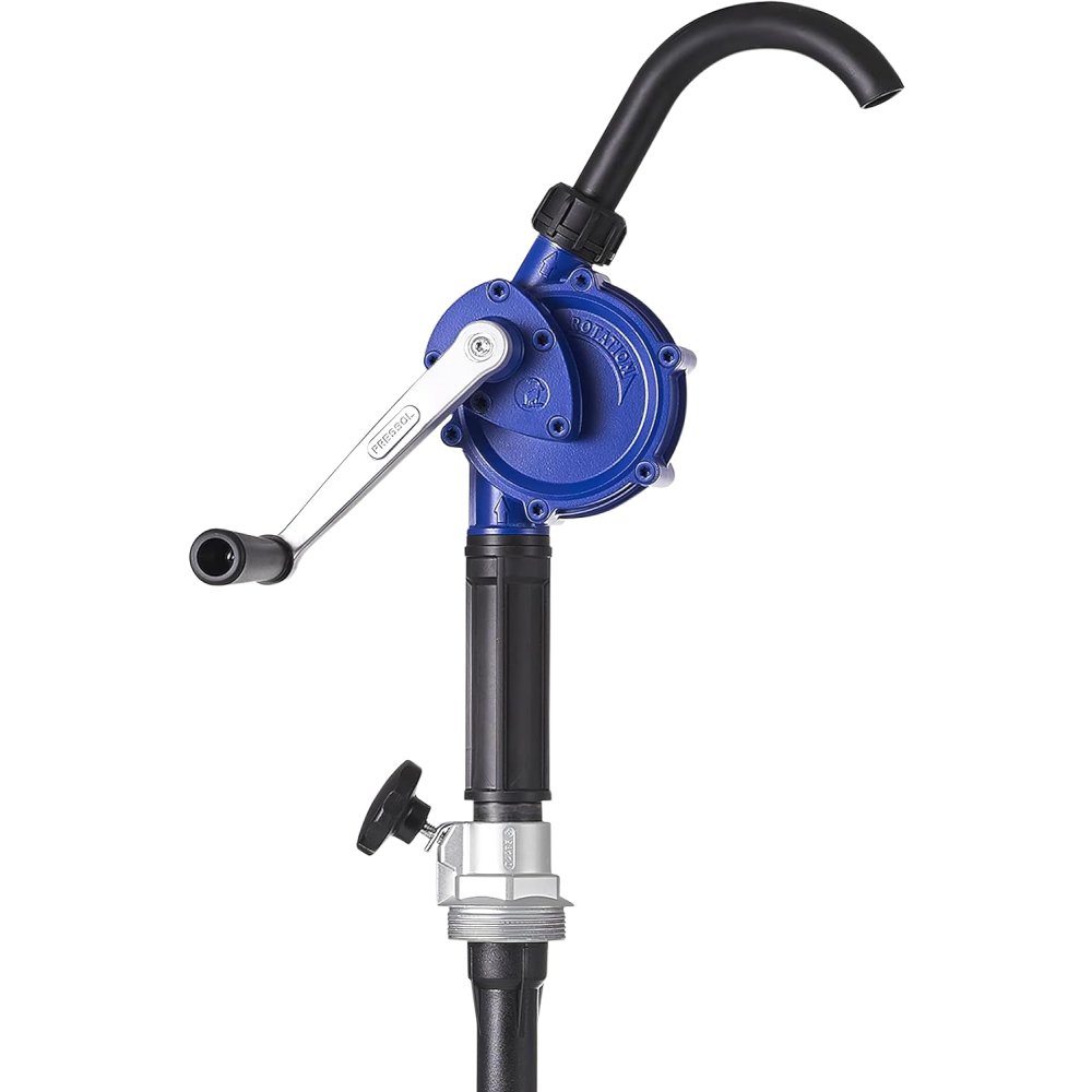 foto del prodotto topex 13 055 pompa manuale rotan ante per olio 15 l min