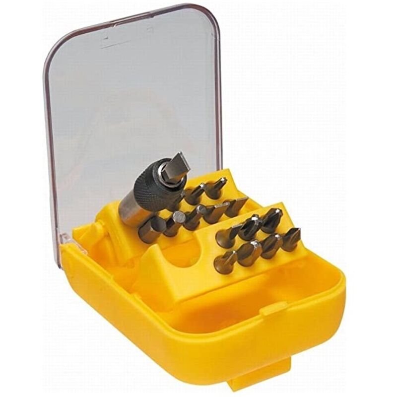 foto del prodotto topex 18 pezzi confezione con 18 punte per cacciavite in plastica resistete
