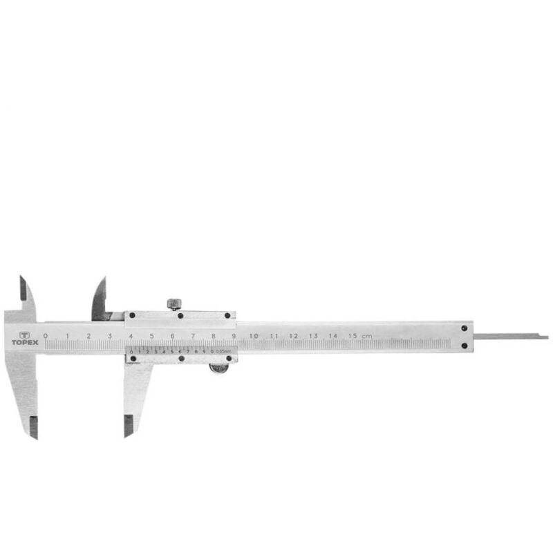 foto del prodotto topex 31c615 calibro vernier, 15 150 mm ds