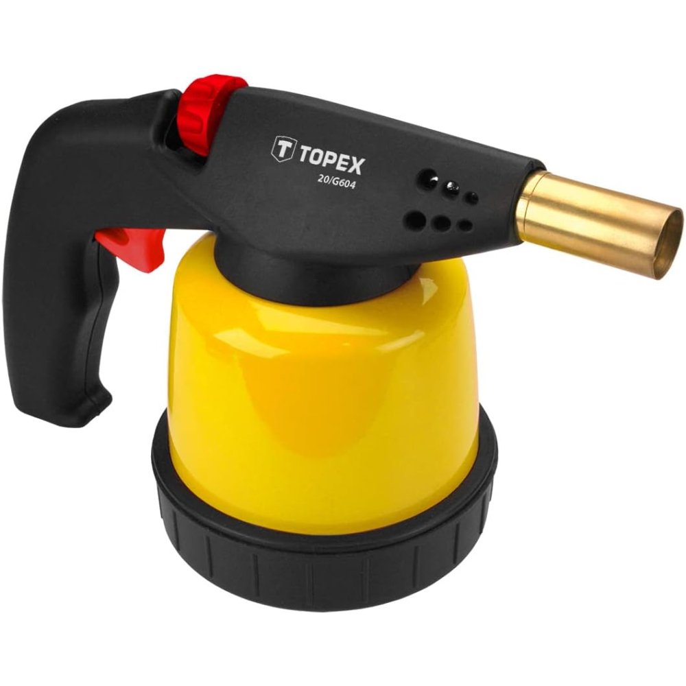 foto del prodotto topex 44e141 bruciatore a gas li liquido con serbatoio da usare c
