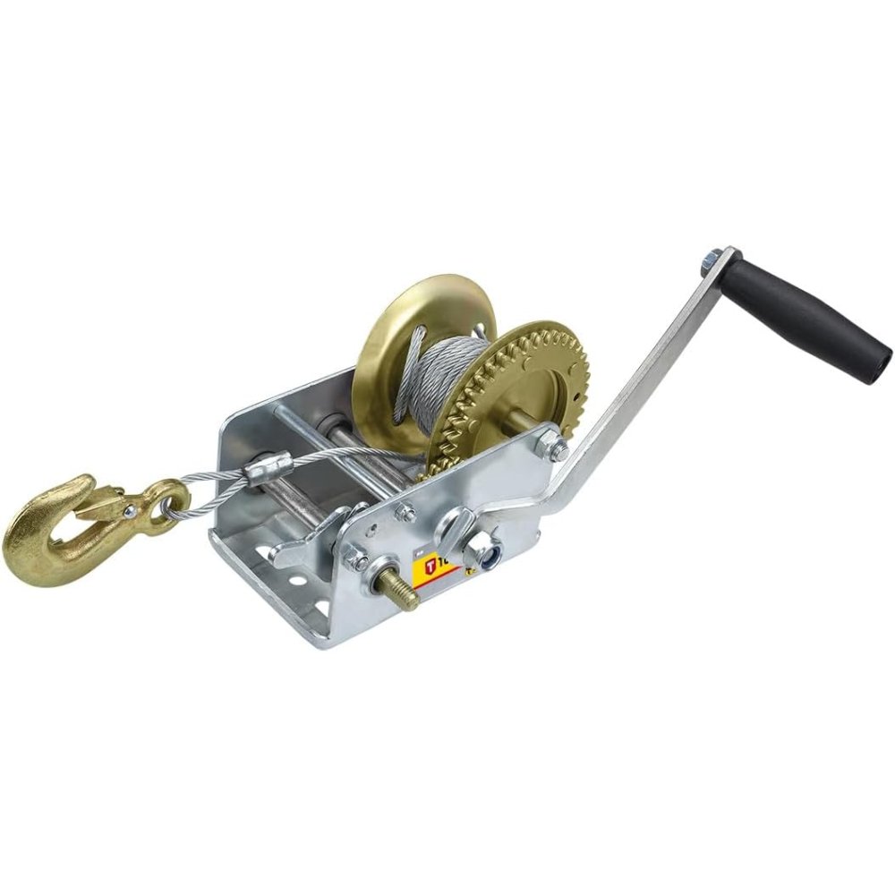 foto del prodotto topex 97x087 paranco a cavo con n freno dentato 0,9 t cavo da ds