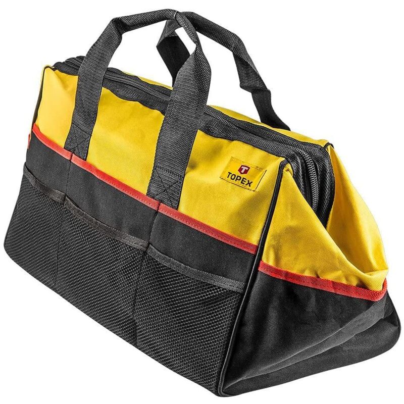 foto del prodotto topex borsa porta attrezzi 46 x 30 x 33 cm, 9 scomparti interni, gto 79r441