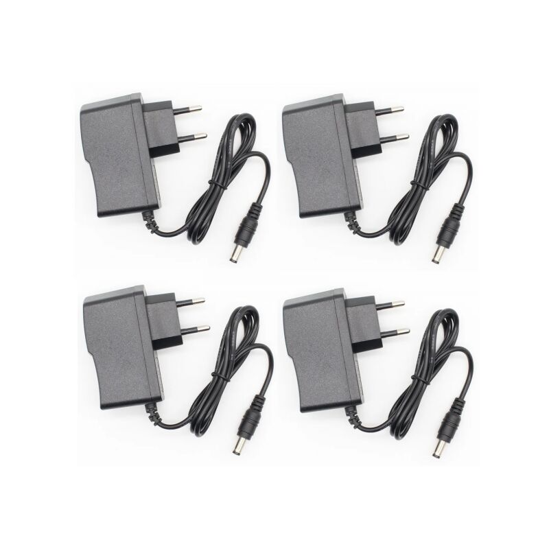 foto del prodotto topolenashop 4 trasformatore alimentatore universale 1a presa spina casa led ac 220v 12v