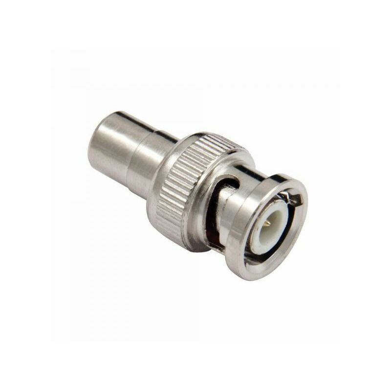foto del prodotto topolenashop 5x connettori adattatori 12v balun bnc rca jack per dvr telecamere sorveglianza non applicabile,5x bnc video maschio jack rca